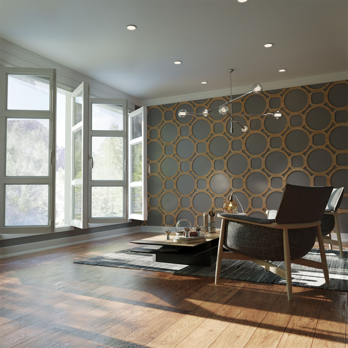 Fretwork Wall Panels